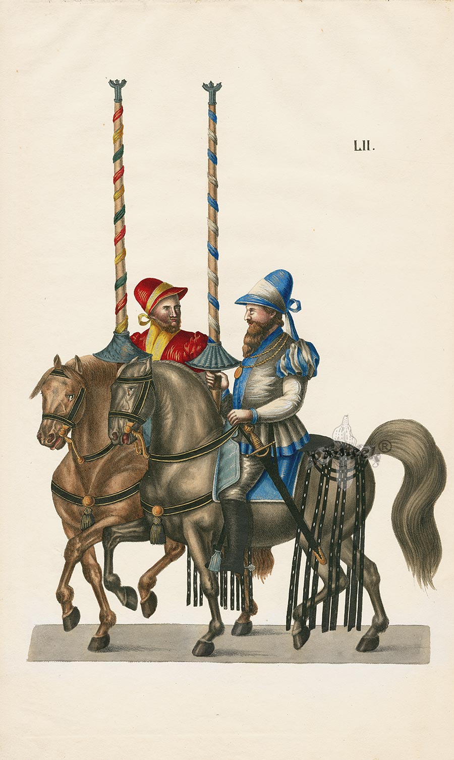 Original antique heraldry, costume, and mythology prints — armorial, celestial, and fashion plates from 17th–20th century Europe, from Panteek