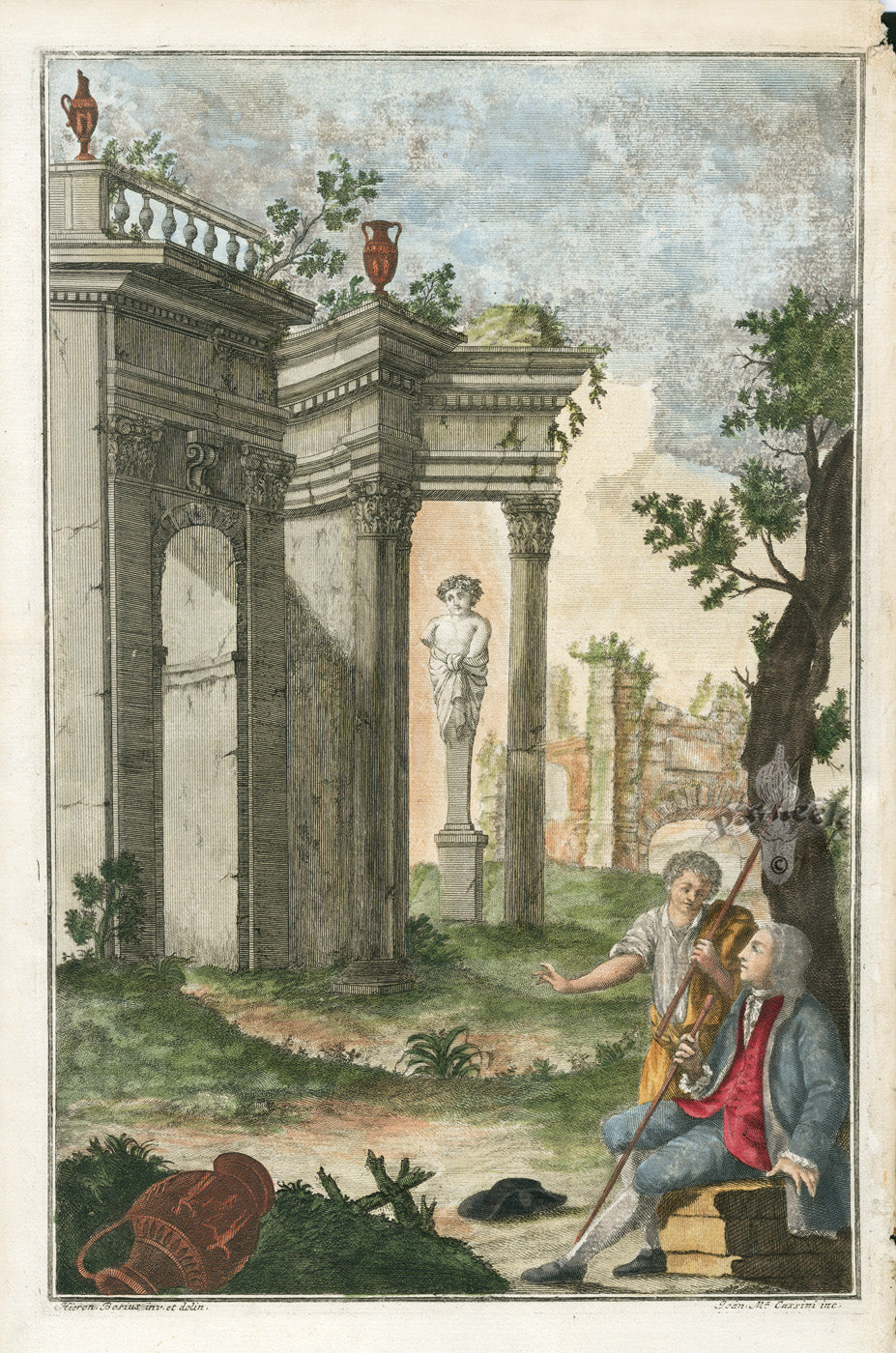 Passeri Etruscan Vases Picturae Etruscorum Vasculis Original 1775