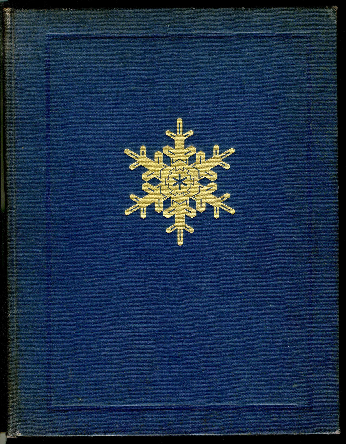 Snow Crystals Book by Bentley 1931 Original First Edition