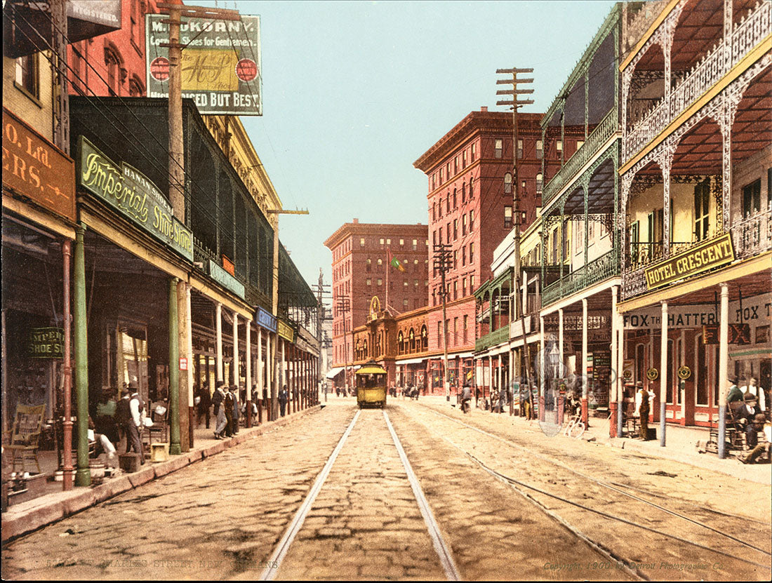 Detroit Photographic Co Prints 1898 St. Charles St., New Orleans