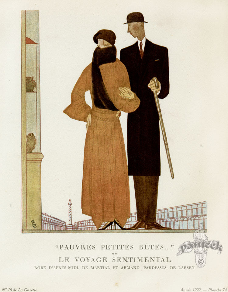 Gazette du Bon Ton 1912 Prints Voyage, Benito