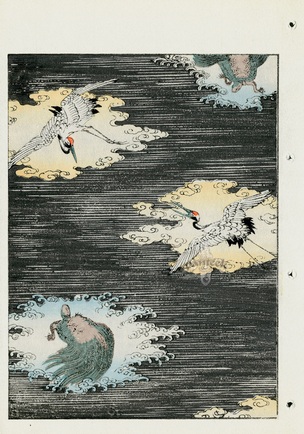 Shin-Bijutsukai Magazine Cranes Turtles