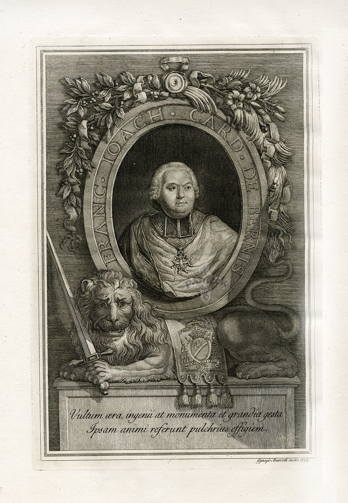 Bonelli Hortus Romanus Prints 1772