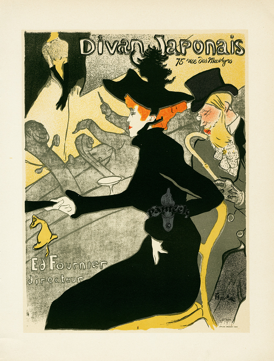 Toulouse-Lautrec Posters Sauret Edition 1950