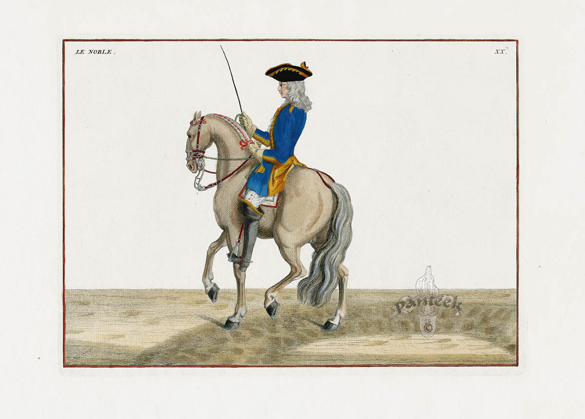 Eisenberg Horse Dressage Engravings 1727