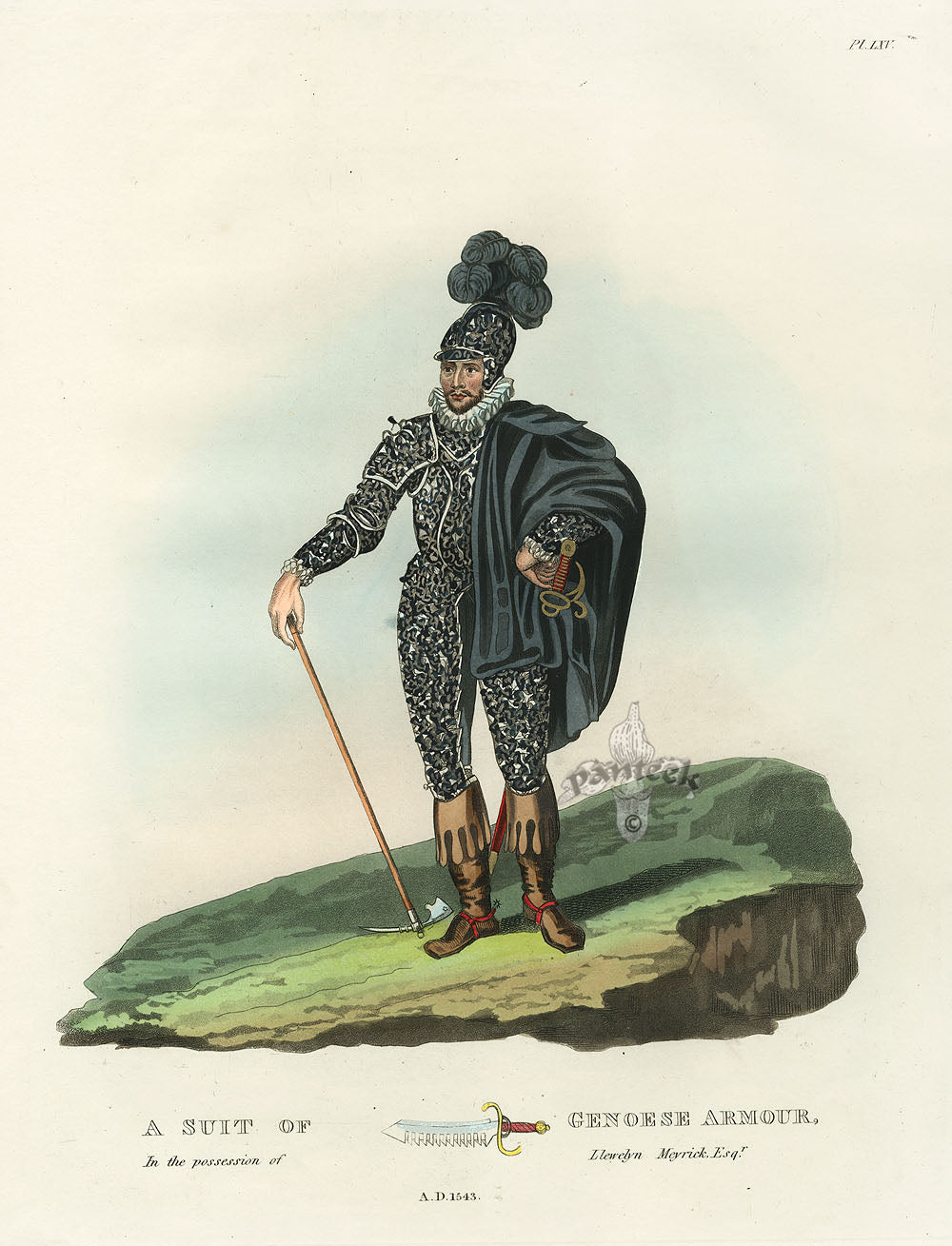 Meyrick Armour of Europe, England Engravings 1842