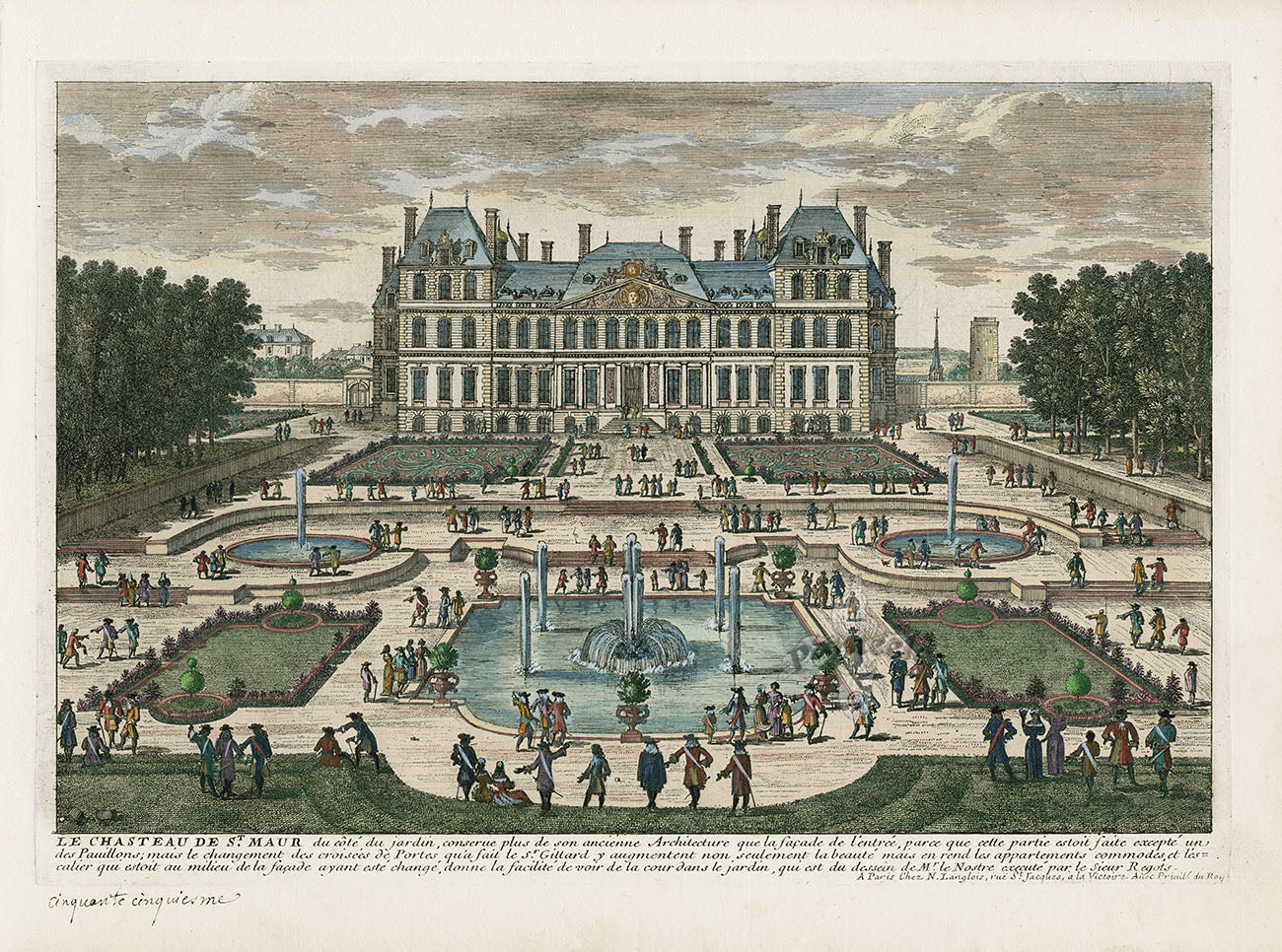 Perelle Views of France & Italy 1690