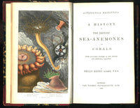History Of The British Sea-Anemones And Corals 1860 by Phillip Gosse