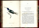 Jardine Naturalist's Library Ornithology Hummingbirds 1833, 2 Volumes 1st Edition