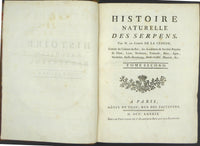 Histoire Naturelle  Des Serpens Conte De La Cepede, Cobra,Vipers, Fer de Lance Snakes - Panteek Antique Prints