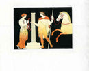 Millin Antique Folio Print 1808 Etruscan Vase Design Maiden, Horseman