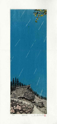 Hiroto Norikane Woodblock Print Rainy Season NKN4 - Panteek Antique Prints