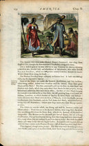 John Ogilby America 1671 Indigenous People of Chile - Panteek Antique Prints
