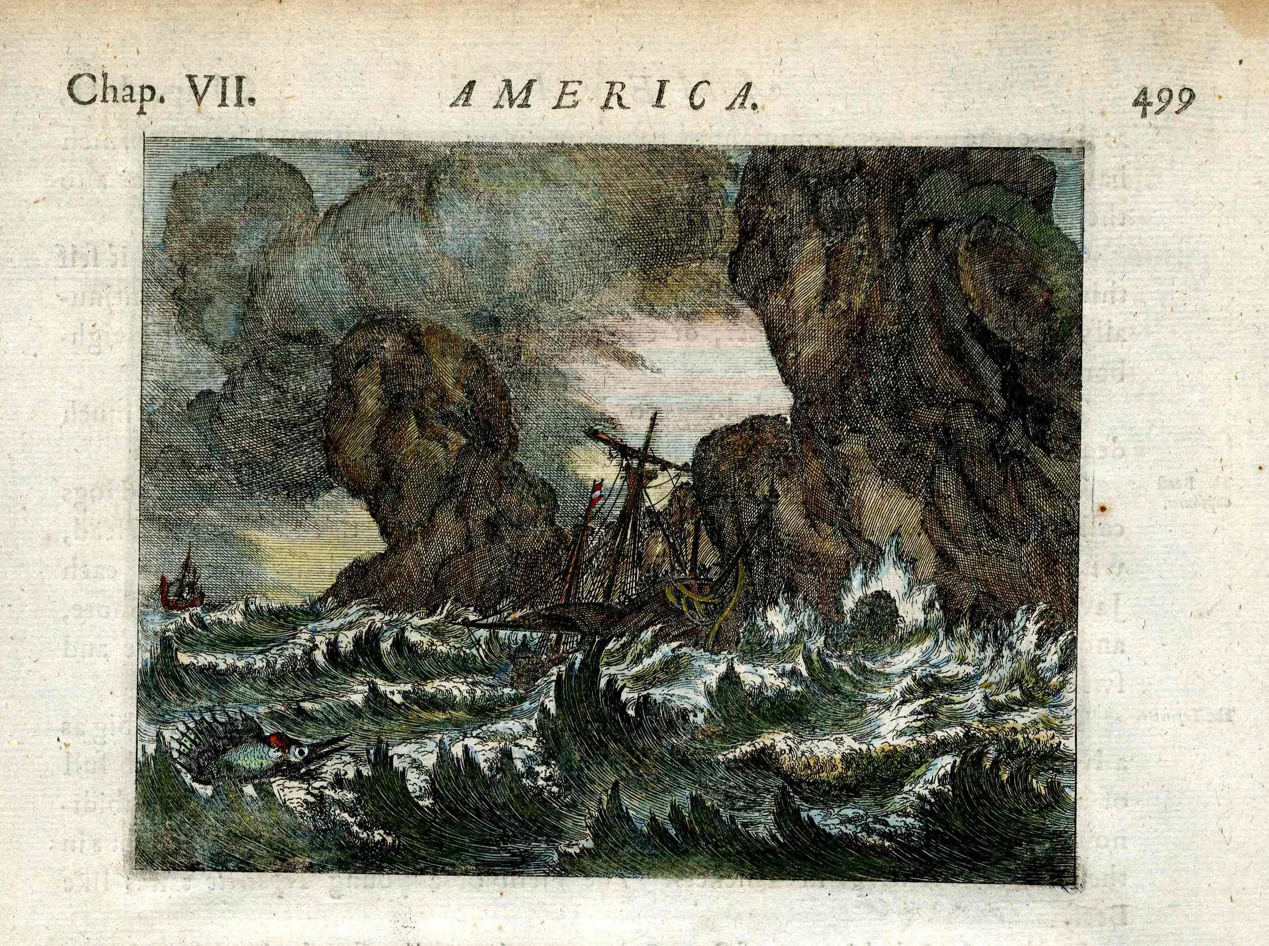 John Ogilby America 1671 Dutch Boat Batavia Shipwreck West Australia