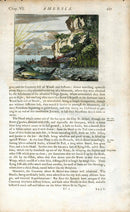 John Ogilby America 1671  St Michael Brazil, Flying Fish Giant Pirarucu - Panteek Antique Prints