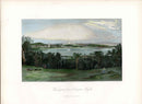 Picturesque American 1872 View Washington Arlington Heights Original Print