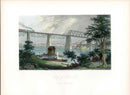 Picturesque American 1872 View City of Louisville Original Print