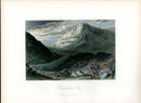 Picturesque American 1872 View Cumberland Gap Original Print