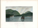 Picturesque American 1872 View Mount Desert, Maine Original Print