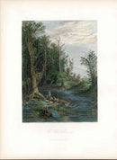 Picturesque American 1872 Chickahominy Original Print