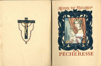 La Pecheresse by Henri De Regnier Color & Black & White Illustrations by George Barbier - Panteek Antique Prints