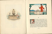 La Pecheresse by Henri De Regnier Color & Black & White Illustrations by George Barbier - Panteek Antique Prints