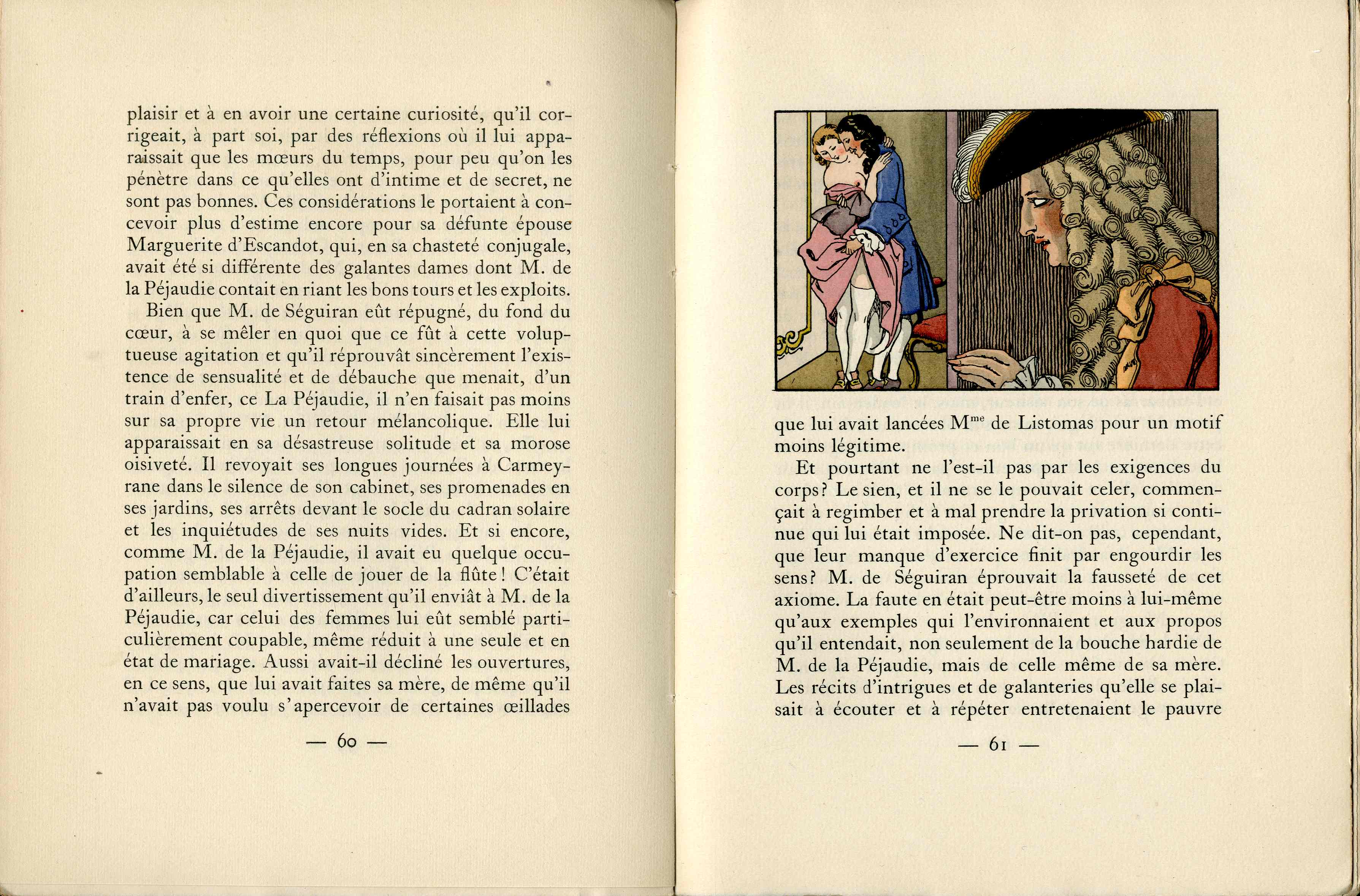 La Pecheresse by Henri De Regnier Color & Black & White Illustrations by George Barbier - Panteek Antique Prints