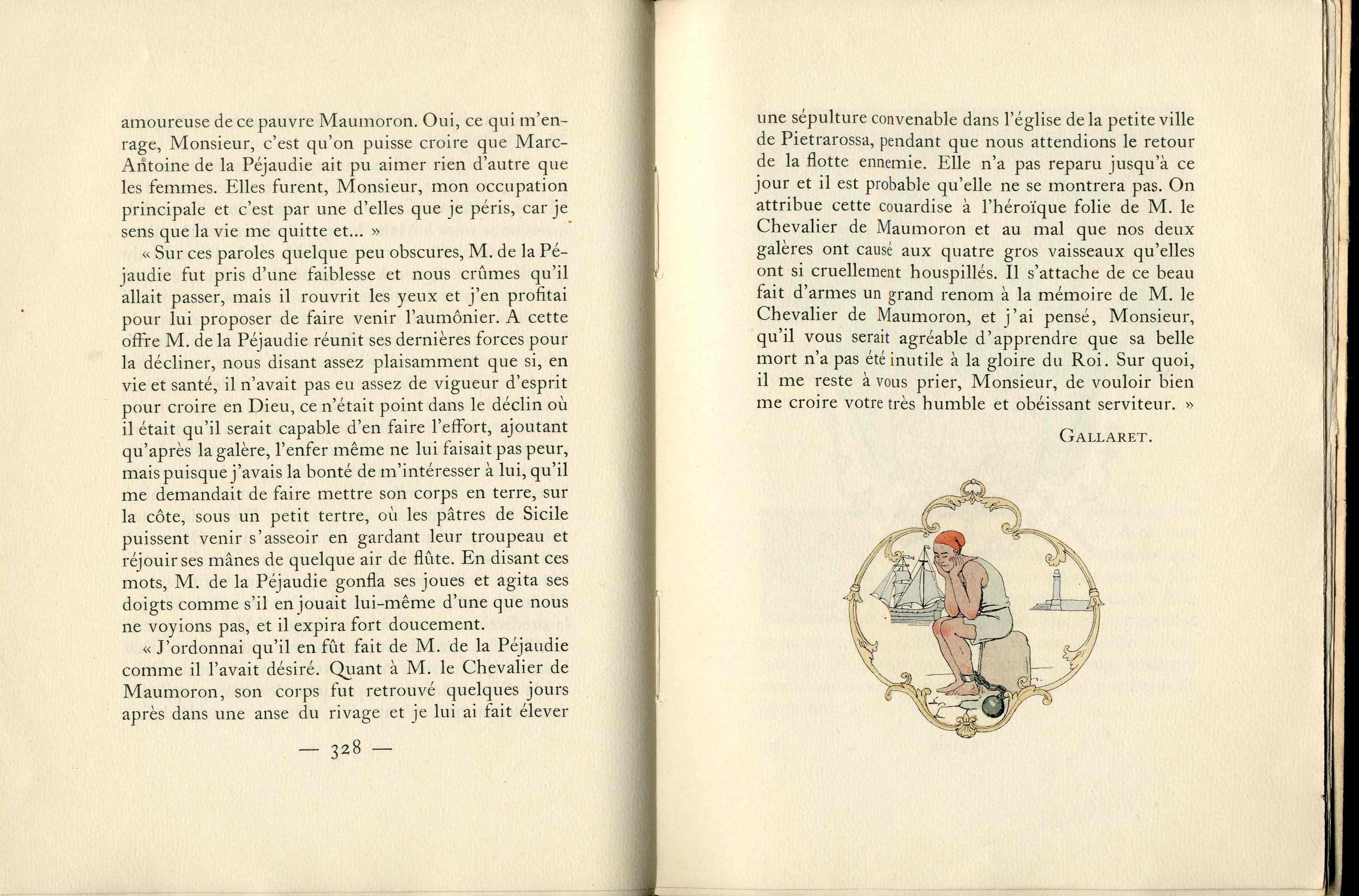 La Pecheresse by Henri De Regnier Color & Black & White Illustrations by George Barbier - Panteek Antique Prints