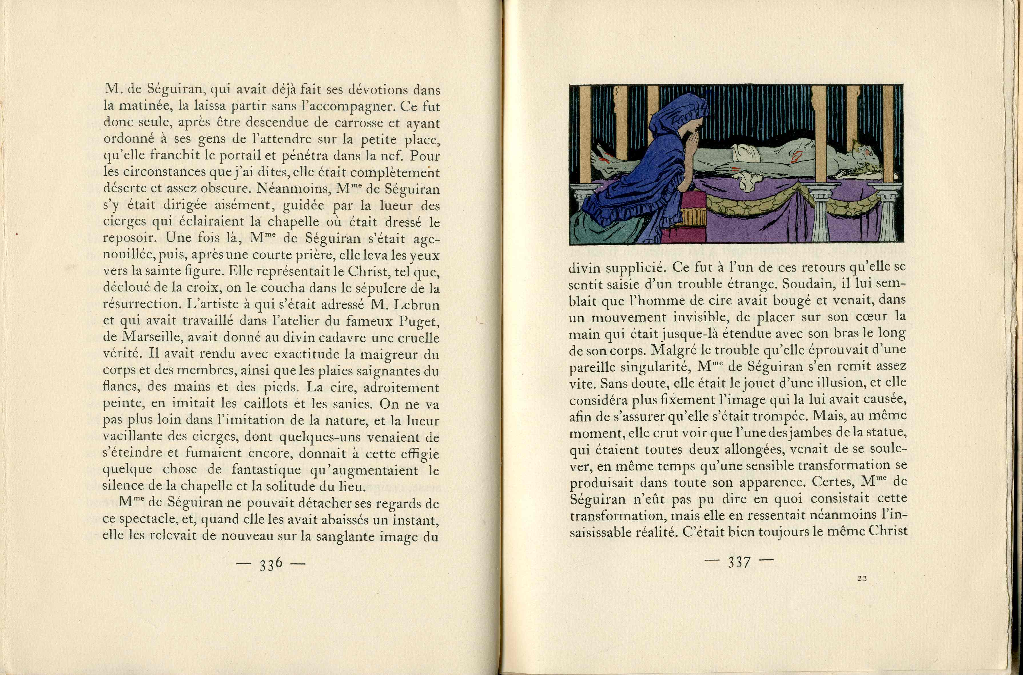 La Pecheresse by Henri De Regnier Color & Black & White Illustrations by George Barbier - Panteek Antique Prints