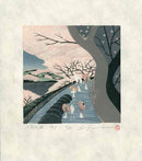 Ray Morimura 1987 Chidorigafuchi Park, Cherry Blossoms - Panteek Antique Prints