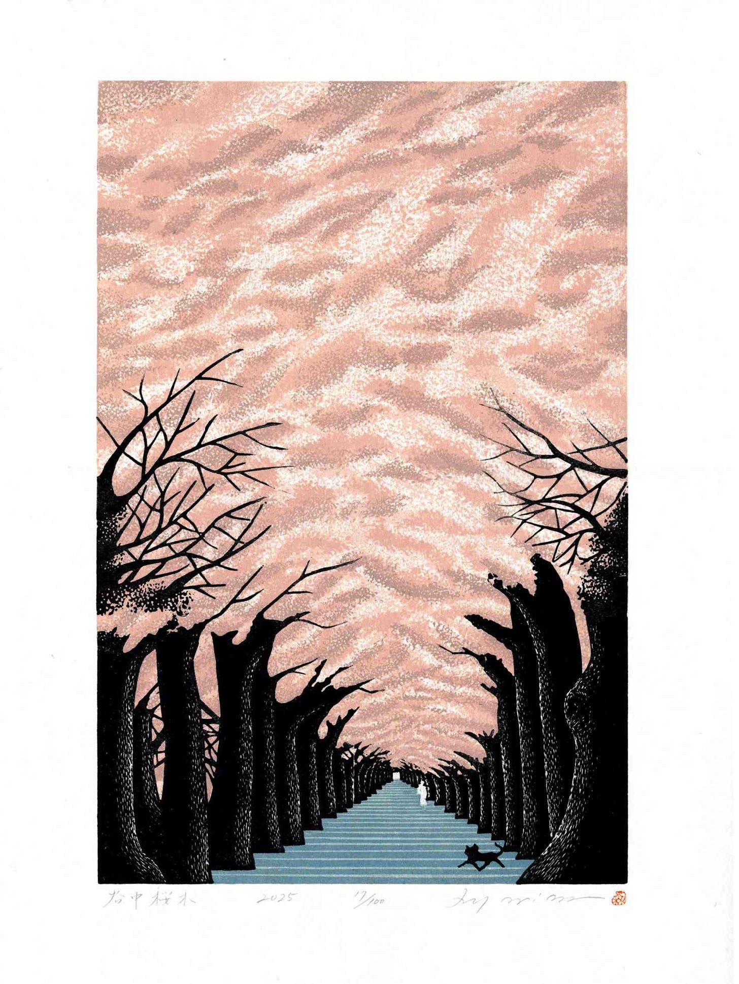 Rei (Ray) Morimura Print Yanaka Sukuragi 2025