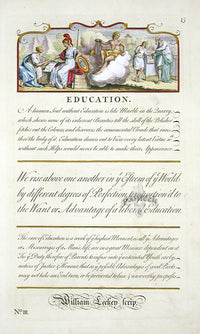 George Bickham Universal Penman 1741 Handwriting Education - Panteek Antique Prints