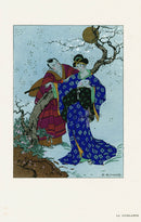 1919 Umberto Brunelleschi La Guirlande Geisha, Blanche - Panteek Antique Prints