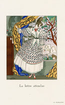 1919 Umberto Brunelleschi La Guirlande La lettre, Zinoviewe - Panteek Antique Prints