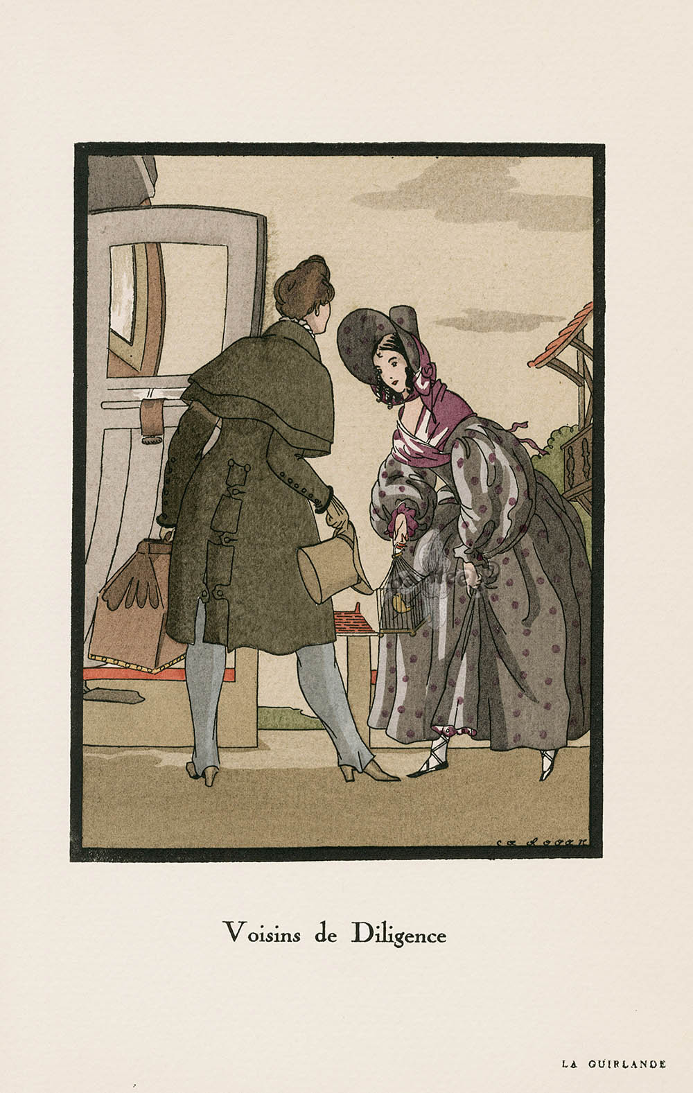 1919 Umberto Brunelleschi La Guirlande Voisins, Cadogan