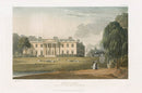 Ackermann Architecture Original Aquatint Broadlands, Lord Palmerston - Panteek Antique Prints