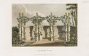 Ackermann Architecture Original Aquatint Garden Seat - Panteek Antique Prints