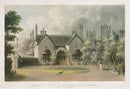 Ackermann Architecture Original Aquatint His Majesty's Cottage - Panteek Antique Prints