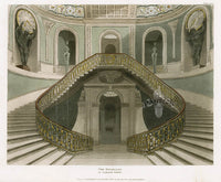 Ackermann Architecture Original Aquatint Staircase, Carlton House - Panteek Antique Prints