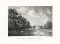 Angus English Stately Homes Original Print Blickling, Norfolk - Panteek Antique Prints