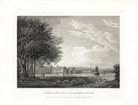 Angus English Stately Homes Original Print Brandbourn, Kent - Panteek Antique Prints