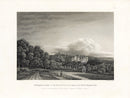 Angus English Stately Homes Original Print Chillingham Castle, Northum - Panteek Antique Prints
