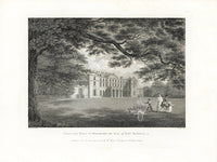 Angus English Stately Homes Original Print Cirencester House, Gloucs. - Panteek Antique Prints