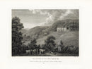 Angus English Stately Homes Original Print Clints, Yorks. - Panteek Antique Prints