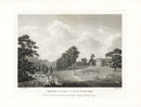 Angus English Stately Homes Original Print Coghill Hall, Yorkshire - Panteek Antique Prints