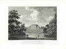 Angus English Stately Homes Original Print Cusworth, Yorks. - Panteek Antique Prints