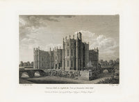 Angus English Stately Homes Original Print Flixton Hall, Suffox - Panteek Antique Prints