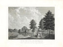 Angus English Stately Homes Original Print Hare Hall, Essex - Panteek Antique Prints