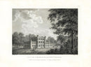 Angus English Stately Homes Original Print Melville Castle, MidLothian - Panteek Antique Prints