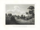 Angus English Stately Homes Original Print Nettlecombe Court, Som. - Panteek Antique Prints